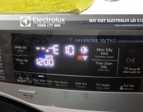Cách Sửa Máy Giặt Electrolux Báo Lỗi E10